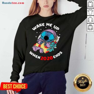 Stitch Wake Me Up When 2020 Ends Sweatshirt- Design By Handstee.com
