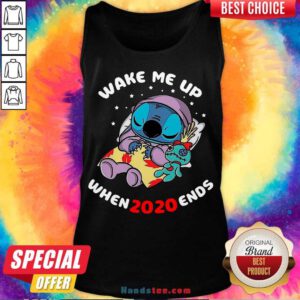 Stitch Wake Me Up When 2020 Ends Tank-Top- Design By Handstee.com
