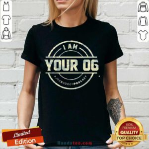 I Am Your Og Joe Budden Podcast V-neck- Design By Handstee.com