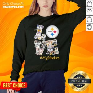 Love Pittsburgh Steelers MySteelers Signatures Sweatshirt- Design By Handstee.com