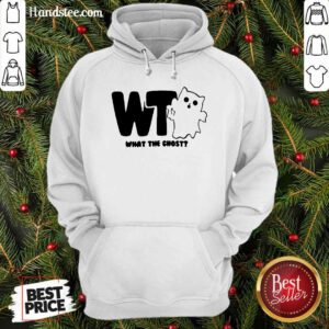 What The Ghost Dark Hoodie- Design By Handstee.com