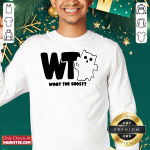 What The Ghost Dark Sweatshirt- Design By Handstee.com