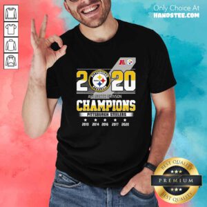 Top 2020 AFC North Division Champions Pittsburgh Steelers Shirt - Design by handstee.com