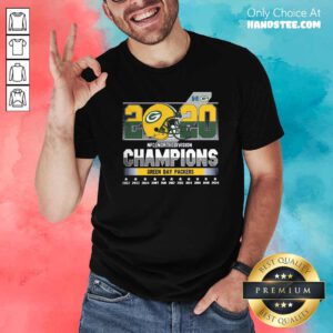 Top 2020 NFC North Division Champions Green Bay Packers Shirt - Design by handstee.com