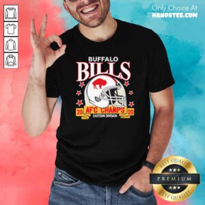 Top Buffalo Bills Afc Champions 2020 Eastern Division Shirt - Design by handstee.com