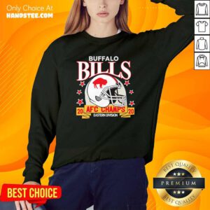 Top Buffalo Bills Afc Champions 2020 Eastern Division Sweatshirt - Design by handstee.com