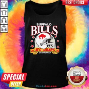 Top Buffalo Bills Afc Champions 2020 Eastern Division Tank Top - Design by handstee.com