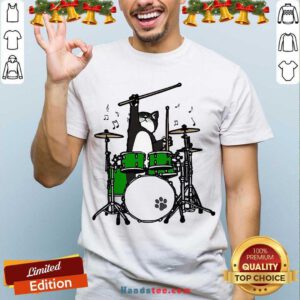 Cat Meow Band And Drum Shirt- Design By Handstee.com