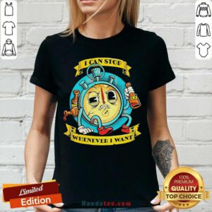 I Can Stop Whenever I Want V-neck- Design By Handstee.com