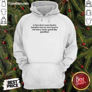 In Fact Don’t Even Fuckin Breathe Next To Me If You’re Not Harry Styles Hoodie- Design By Handstee.com