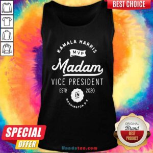 Kamala Harris MVP Madam Vice President Biden Harris 2020 In Washington Tank-Top- Design By Handstee.com