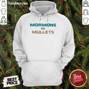 Mormons Vs Mullets Hoodie- Design By Handstee.com
