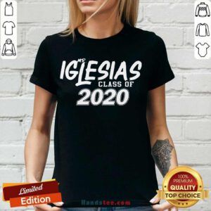 Mr Iglesias Class Of 2020 V-neck- Design By Handstee.com