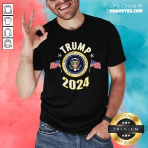 Trump 2024 Presidential Seal Flag Shirt- Design By Handstee.com