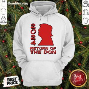 Trump 2024 Return Of The Don Hoodie- Design By Handstee.com