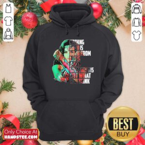 Wonder Woman Nothing Good Is Born From Lies And Greatness Is Not What You Think Hoodie - Design by handstee.com
