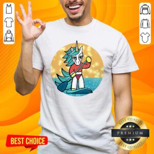 Amused Sup Unicorn Paddleboard 1 Shirt - Design By Handstee.com
