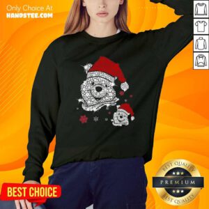 Awesome Bear Diamond Santa SweatShirt - Design by Handstee.com