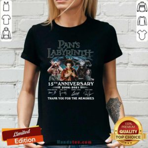 Angry Pans Labyrinth 15th V-neck - Design by Handstee.com