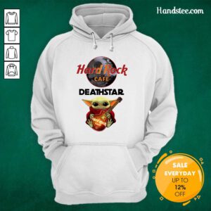 Appalled Baby Yoda Hug Hard Rock Cafe Deathstar 2021 Hoodie