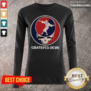 Appalled Jesus In Grateful Dude 1 Long-Sleeved