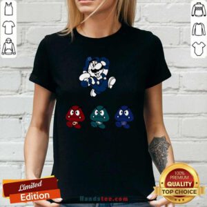 Arrogant Super Mario Team Dallas Cowboys 2 Ladies Tee
