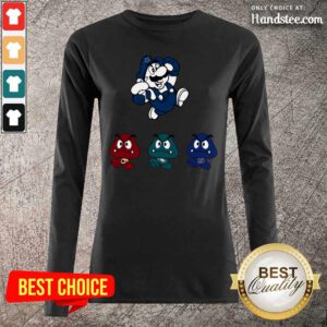 Arrogant Super Mario Team Dallas Cowboys 2 Long-Sleeved