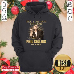 Aweome 2 Saw Phil Collins On Stage Hoodie - Design by Handstee.com