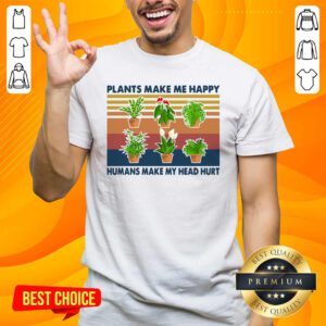 Awesome 4 Gardening Plants Happy Shirt - Design by Handstee.com