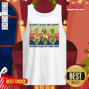 Awesome 4 Gardening Plants Happy Tank Top - Design by Handstee.com
