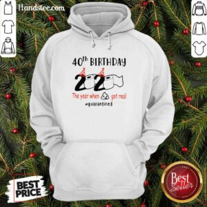 Awesome 40th Birthday 2020 Hoodie - Design by Handstee.com