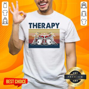 Awesome 44 Therapy Drum Band Music Shirt - Design by Handstee.com