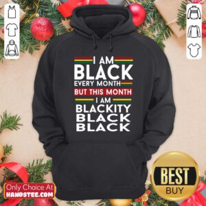Awesome I Am 0 Black Every Month Hoodie - Design by Handstee.com