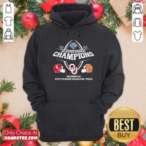 Awesome Oklahoma Sooners Champions December 30 At&t Stadium Arlington Texas Hoodie - Design by handstee.com
