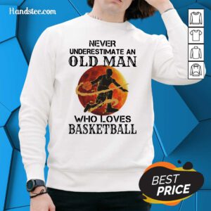 Confident An Old Man Who Loves Basketball 5 Sweater
