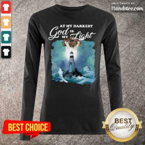 Confident At My Darkest 7 God Is My Light Long-Sleeved - Design by Handstee.com