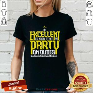 Confused Excellent To Each Other Party Dudes 6 Ladies Tee
