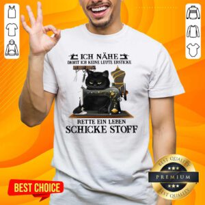 Cute 11 Black Cat Ich Stoff Shirt - Design by Handstee.com