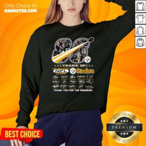 Cute 88 Years NFL Pittsburgh Steelers 12 SweatShirt - Design by Handstee.com