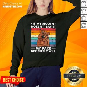 Cute Face Will 1 PitBull SweatShirt - Design by Handstee.com