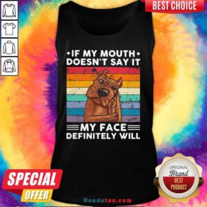 Cute Face Will 1 PitBull Tank Top - Design by Handstee.com