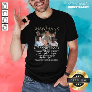 Cute The Shawshank Redemption 27th Shirt - Design by Handstee.com
