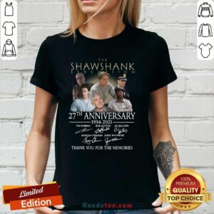 Cute The Shawshank Redemption 27th V-neck - Design by Handstee.com
