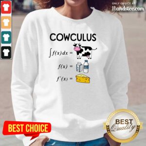 Depressed Cowculus 1 Math Antiderivative Long-Sleeved - Design by Handstee.com