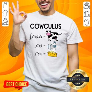 Depressed Cowculus 1 Math Antiderivative Shirt - Design by Handstee.com