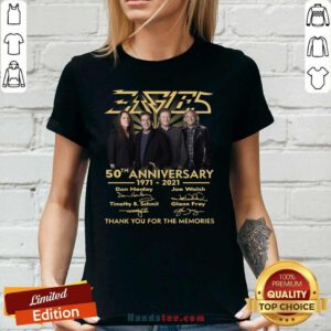 Ecstatic Eagles 50th Ann iversary Highly Ladies Tee - Design By Handstee.com