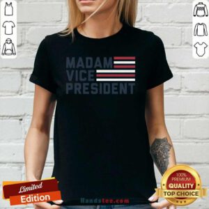 Frightened MVP Madam Vice President 5 Ladies Tee