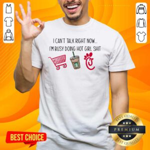 Funny Busy Doing 7 Hot Girl Shit Shirt - Design by Handstee.com