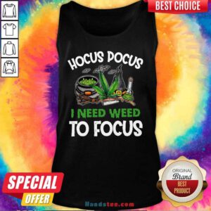 Funny Hocus Pocus 4 Need Weed Tank Top - Design by Handstee.com