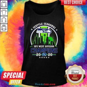 Funny Seattle Seahawks Nfc West Division Champions 2020 Tank Top